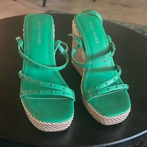 Marc Fisher wedges (new)